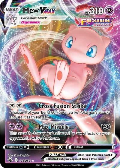 Pokemon Cards Rare Mew