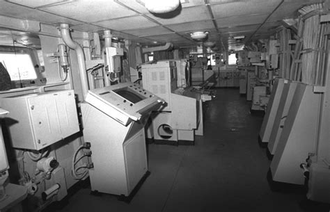 An Interior View Of The Bridge Of The Udaloy Class Guided Missile