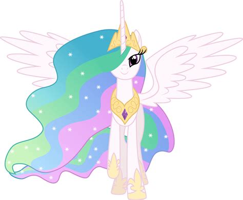 Princess Celestia is honored to see you today! She believes in you with all your heart, and ...