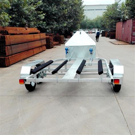 Galvanized Yacht Watercraft Jet Ski Trailer With Rollers China Jet