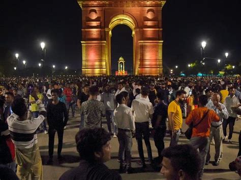 Heavy Security Deployment In Central Delhi For New Year Celebrations