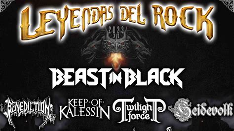 Nueva Tanda De Confirmaciones Del Leyendas Del Rock 2023 The Sound Of