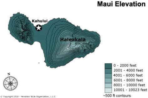 Maui Maps - Updated Maui Road & Travel Map