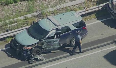 Trooper Hospitalized Following Crash Involving State Police Cruiser