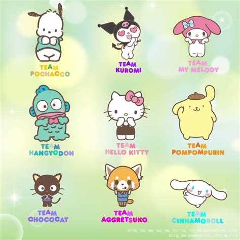 Sanrio Hello Kitty Characters