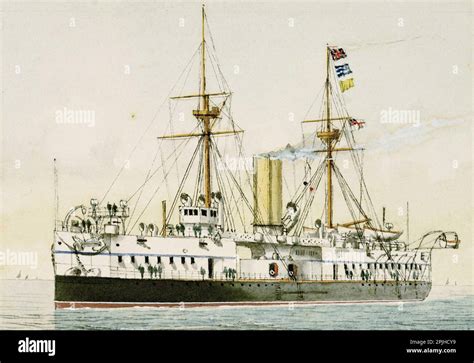 HMS Colossus at sea Stock Photo - Alamy