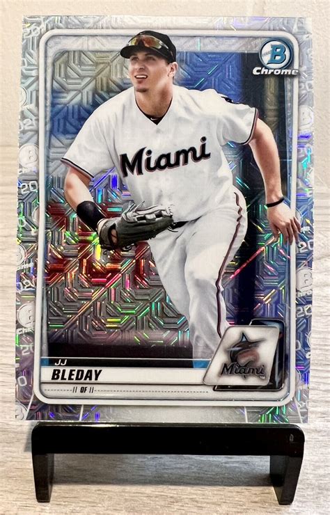 Jj Bleday Bowman Card Bcp Mega Box Refractor Chrome Mojo Ebay