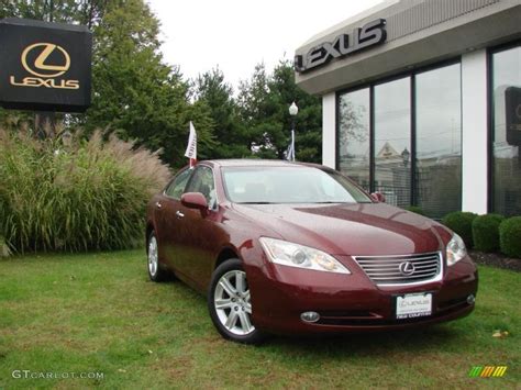 2008 Royal Ruby Red Metallic Lexus Es 350 37532383 Photo 9 Gtcarlot