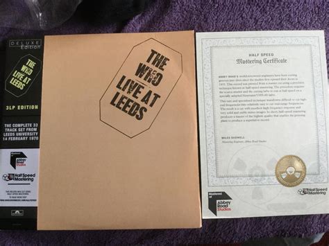 Live At Leeds deluxe edition : r/TheWho