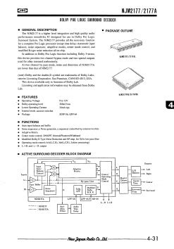 Njm Datasheet Pdf Japan Radio Corporation