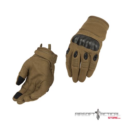 Kevlar Airsoft Tactical Hard Knuckle Gloves [xl] Tan By Lancer Tactical Airsoft Tactical Store