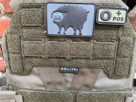 Agilite K Zero Plate Carrier Velcro Blacksheepwarrior