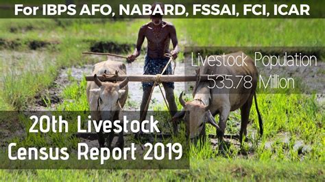 20th Livestock Census Report Total Livestock And Poultry Population