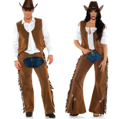 Cowboy outfit chaps and vest - boxmodular.com.br