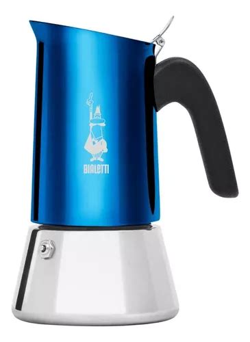 Cafeteira Em A O Inox Venus X Caras Azul Bialetti Parcelamento Sem