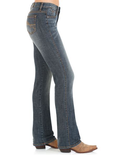 Wrangler Womens Aura Instantly Slimming Jeans Plus Boot Barn