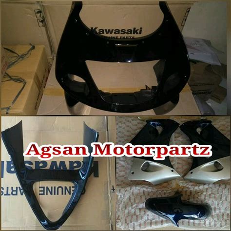 Jual Fairing Atas Bawah Dan Spakbor Depan Ninja Rr Old Original