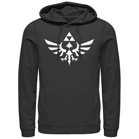 Nintendo Legend of Zelda Triumphant Triforce Black Pullover Hoodie