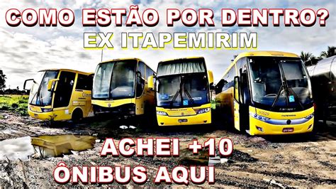 EXCLUSIVO EXPLORANDO ÔNIBUS ABANDONADOS DA ANTIGA ITAPEMIRIM Vídeo