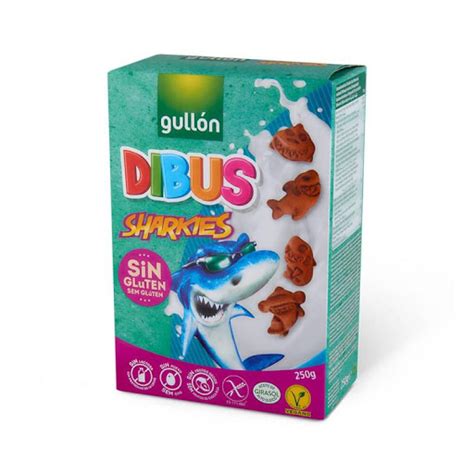 Galletas Gullon Dibus Sharkies Sin Gluten 250gr