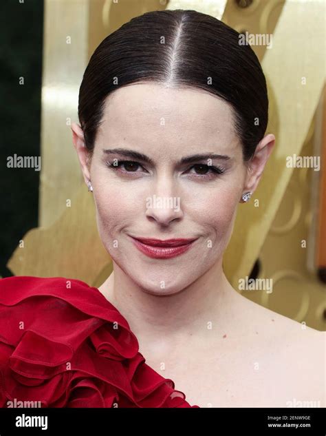 LOS ANGELES CALIFORNIA USA SEPTEMBER 22 Emily Hampshire Arrives At