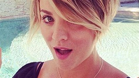 Kaley Cuoco Gets New Peter Pan Haircut See The Pic