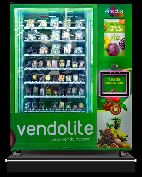 Automatic Fruits Vegetables Vending Machine Healthy Fresh