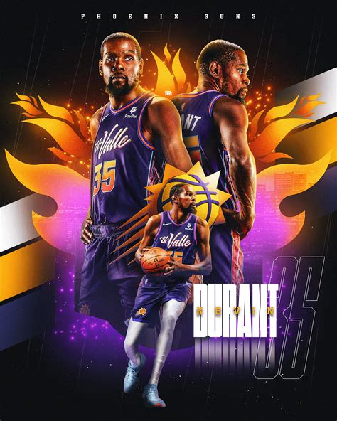 Kevin Durant | Phoenix Suns on Behance