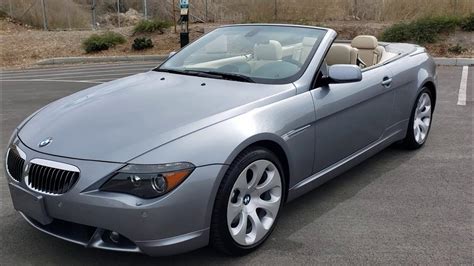 14k Mile 2005 Bmw 645ci Convertible Walkaround Youtube