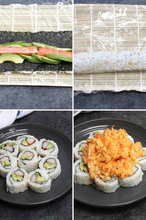 Volcano Roll Sushi Recipe {with A Lava Topping}