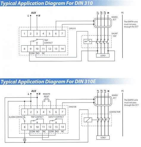 MIKRO DIN310 DIN RAIL EARTH LEAKAGE RELAY Mikro Protection Relay Johor