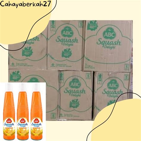 Jual Sirup Abc Squash Rasa Jeruk 460ml Shopee Indonesia