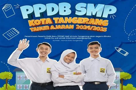 Ppdb Smpn Kota Tangerang Sudah Dibuka Simak Jadwal