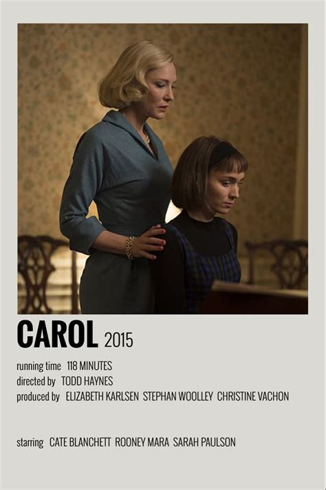 Polaroid Movie Posters Carol Movie Posters Movie Posters