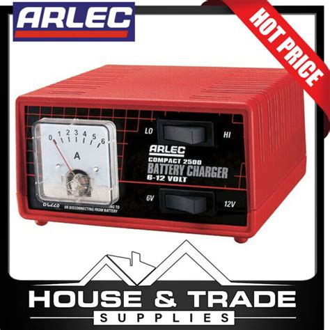 Arlec Bc228 25a 6v And 12v Auto Battery Charger For Sale Online Ebay