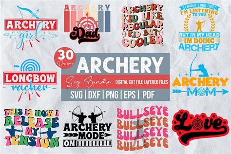 Archery Svg Bundle Graphic By Svgstudiodesignfiles Creative Fabrica