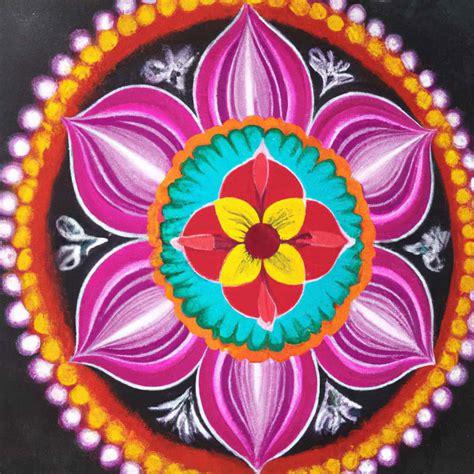 Tihar Rangoli: Simple Rangoli Designs for Tihar - Stunning Nepal