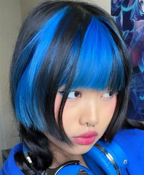 blue hair dye women hair color women haircuts