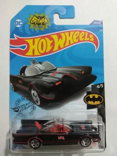 Hot Wheels Batman Tv Series Batimovil 4 5 Rojo 197 Ba3 Default