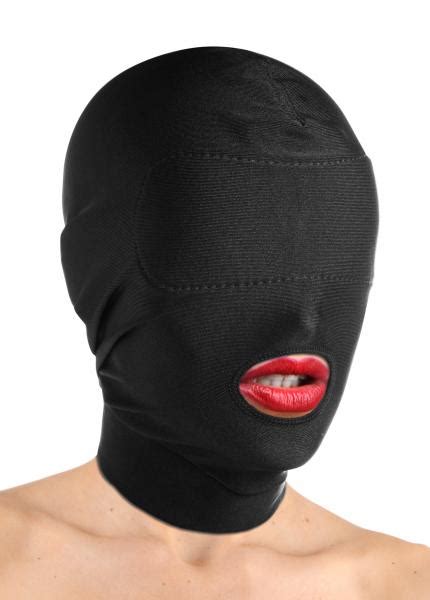 Disguise Open Mouth Hood With Padded Blindfold O S Bondage Extreme