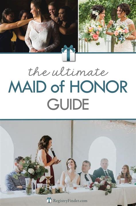 Maid Of Honor Guide Maid Of Honor Wedding Wedding Planning Tips