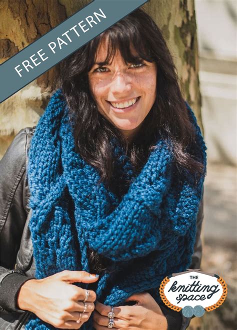 Carson Street Knit Scarf Free Knitting Pattern