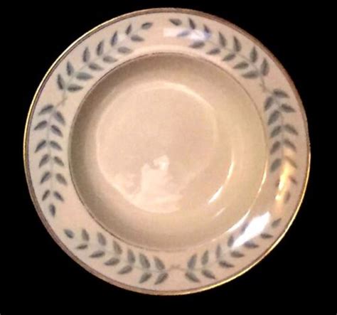 Lamberton Ivory China Rimmed Soup Bowl Discontinued Pattern Empire