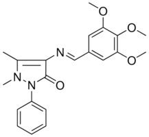 1 5 DI ME 2 PH 4 3 4 5 TRIMETHOXYBENZYLIDENE AMINO 1 2 DIHYDRO 3H