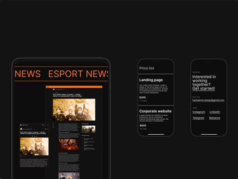 Beztalanta | Personal Website Portfolio on Behance