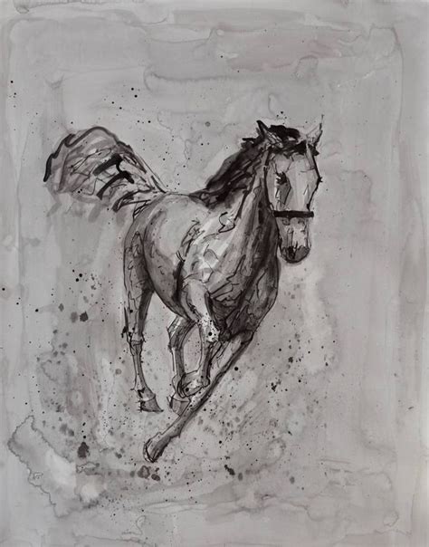 Running Horse Painting | Running horses, Horse painting, Painting