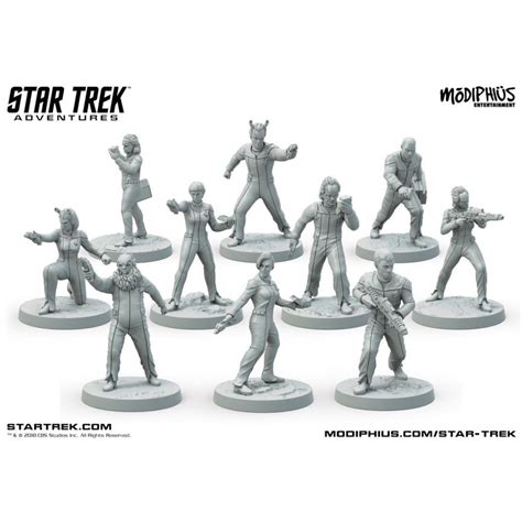 Star Trek Adventures - RPG 32mm Miniatures - Next Generation Away Team ...