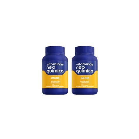 Kit 2x Vitamina Centrotabs Imune 30 Comprimidos Neo Quimica