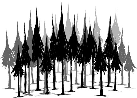 Free Forest Silhouette, Download Free Forest Silhouette png images ...