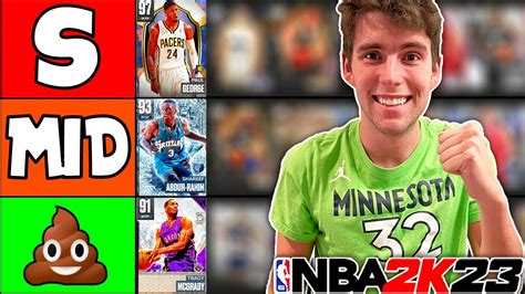 BEST SMALL FORWARDS TIER LIST NBA 2K23 MyTEAM YouTube